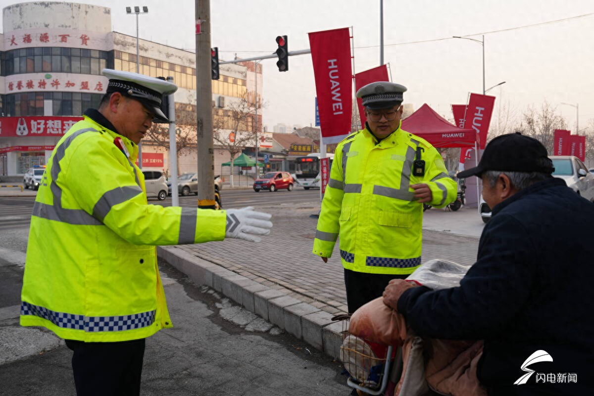阳信县公安局开展交通整治，聚焦城区违章高发区域