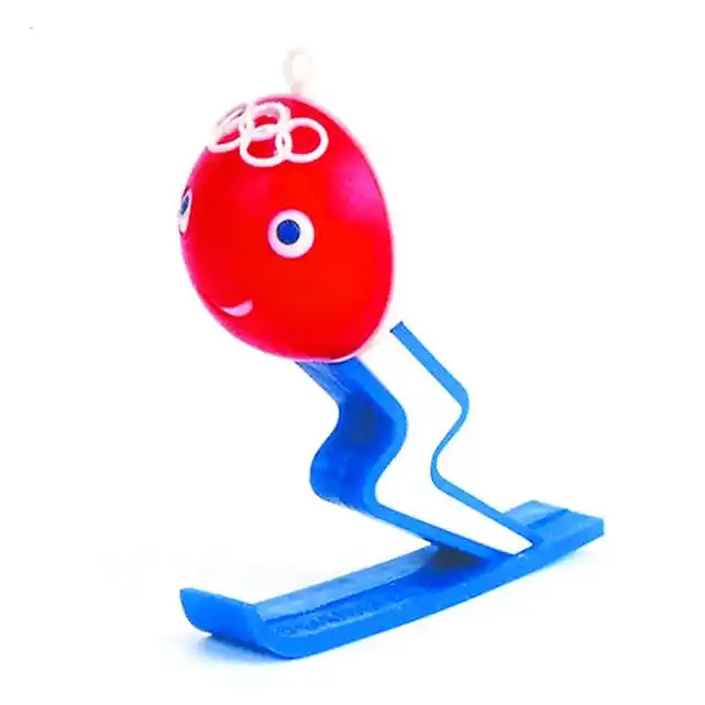 冬奥会吉祥物的由来：比夏奥还早的滑雪小人